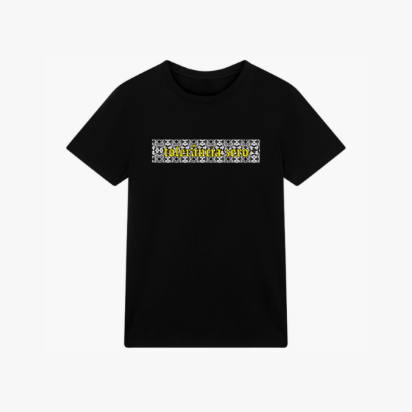 T-Shirt Tolerância Zero - Preta