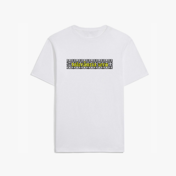 T-Shirt Tolerância Zero - Branca - Image 3