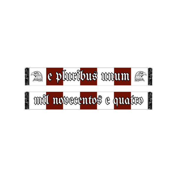 Cachecol "e pluribus unum"