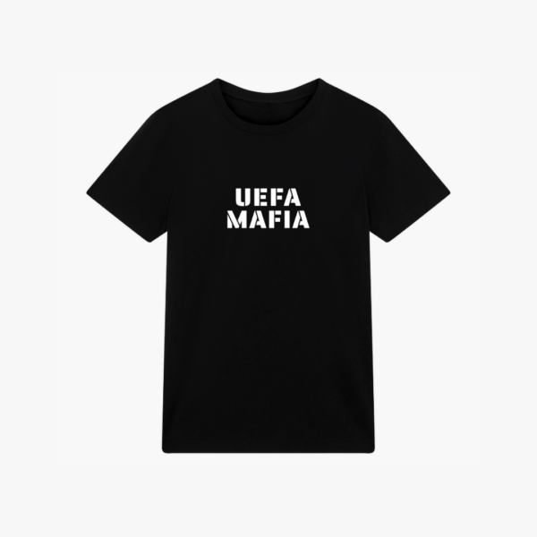 T-shirt "UEFA MAFIA" - Frente & Costas - Image 3