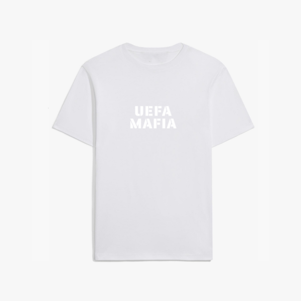 T-shirt "UEFA MAFIA" - Frente & Costas